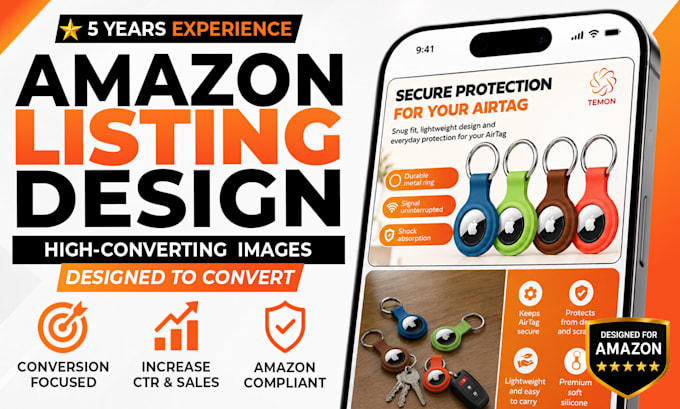 design high converting amazon listing images