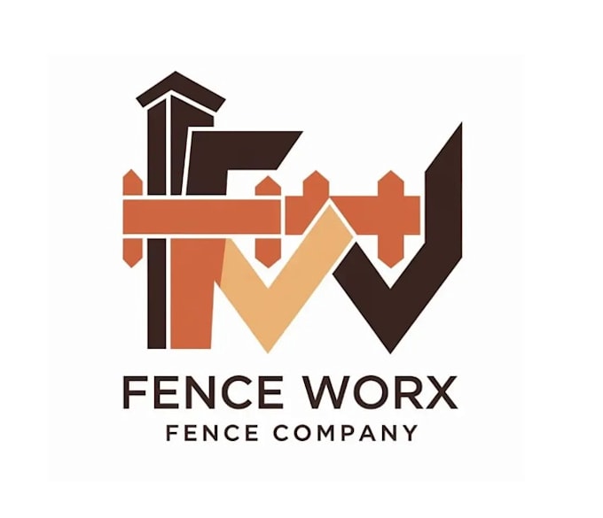 make really eye catching fence company logo