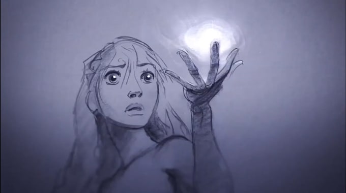 Do line art traditional animation, 2d rough sketch hand drawn animation ...