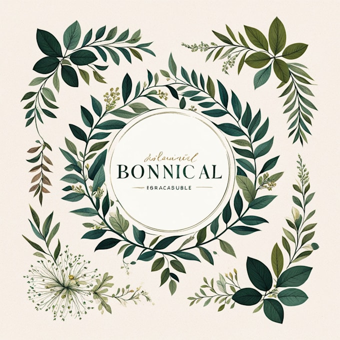 design beautiful botanical boho logo