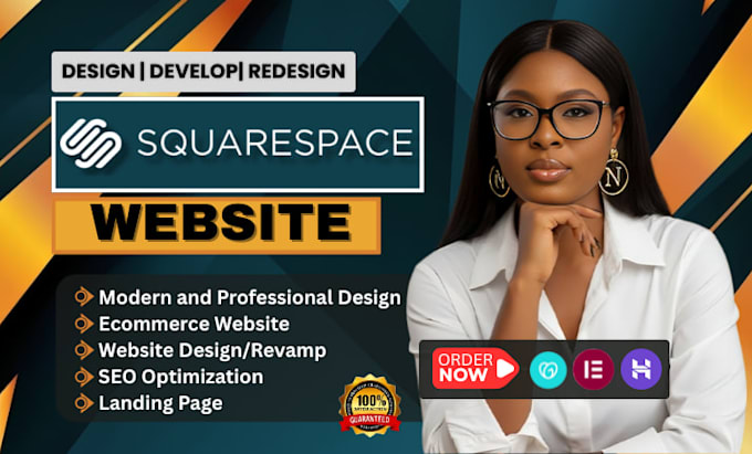 build squarespace website design, squarespace redesign, squarespace website