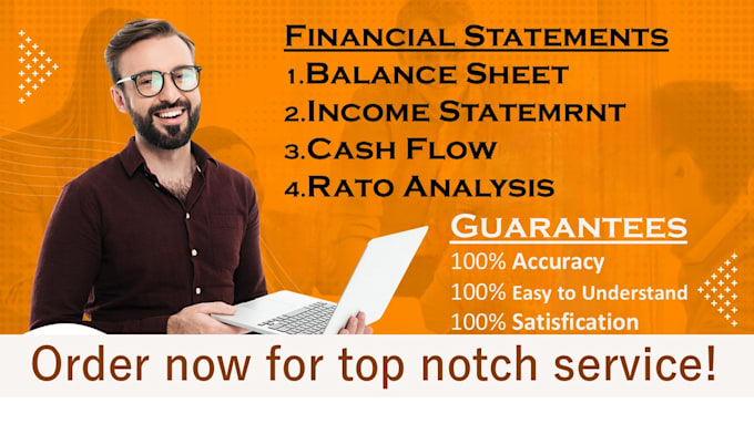 prepare financial statements , income statement , profit and loss