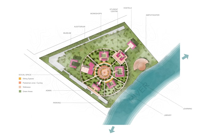 Do architecture diagrams, mapping and site analysis by Laraibmuzammil ...