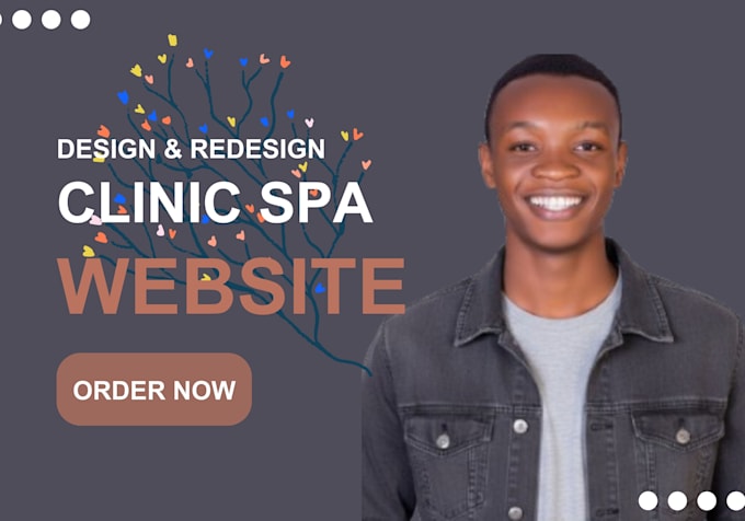 build clinic, spa, fitness, healthcare, doctor, medical store, wordpress website