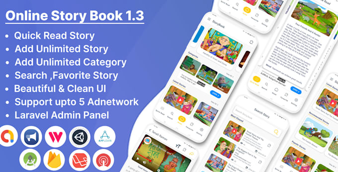 create storybook,guideapp,blog app,content ap,custom app