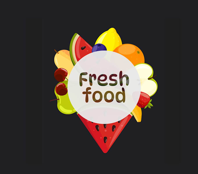 make awesome new organic fruit logo