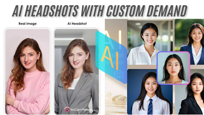 generate your ai headshot or image using your pic