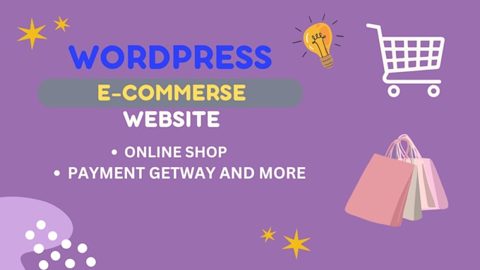 create e commerce website