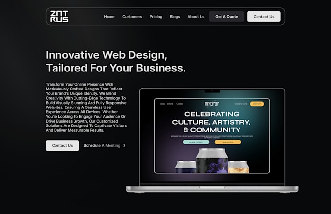 build a professional framer or webflow website
