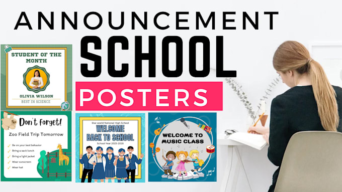 design education,classroom announcement poster low price