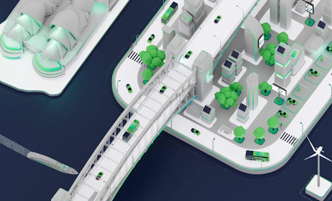 Create isometric explainer video 3d isometric animation video explainer ...
