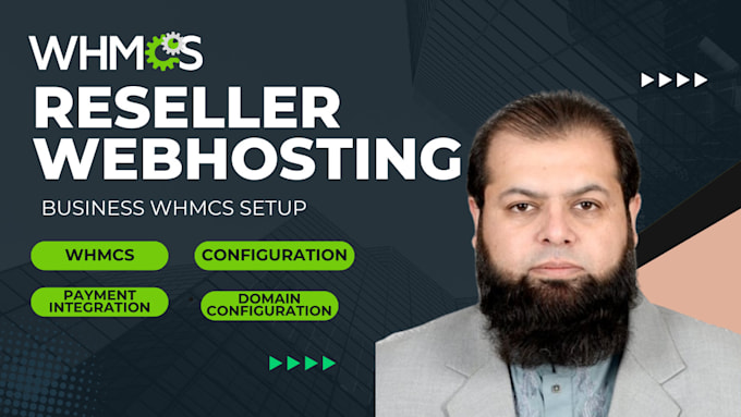 install whmcs on your vps and setup your reseller webhosting