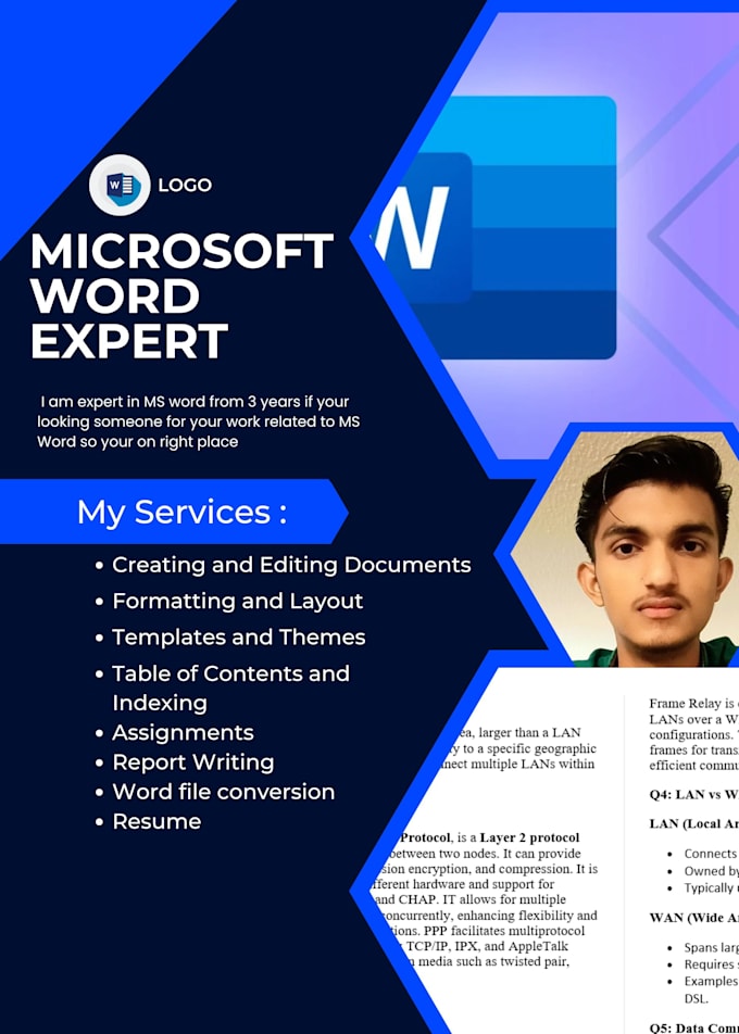 format, design, edit, create and fix microsoft ms word document