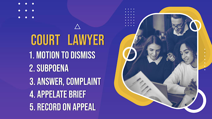 motion dismiss subpoena complaints answers summary judgment discovery requests