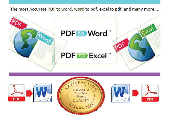 convert pdf 2 word, word, excel to pdf many more
