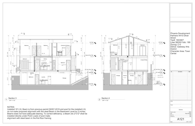 draw, review and stamp your architectural plans for city permit