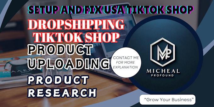 setup fix USA tiktok shop dropshipping manage tiktok ads to boost shopify sales