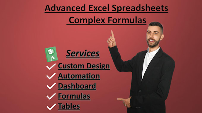 Create advanced excel spreadsheets with complex formulas by Excelmasta ...