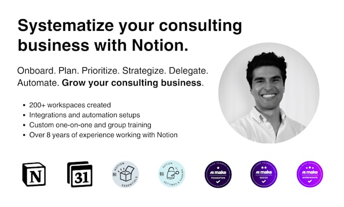 create your consulting management system for notion
