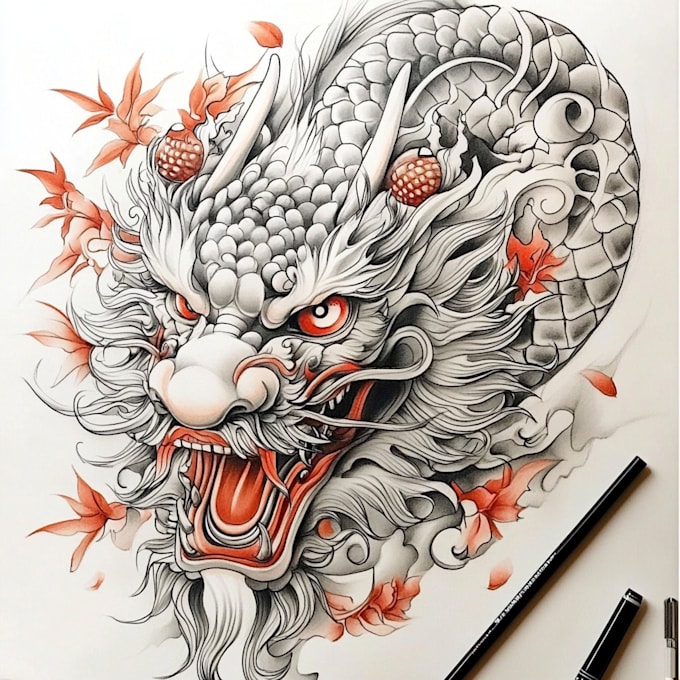 desing professional japanese tattoo