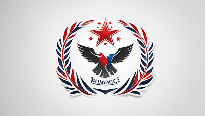 create patriotic and political logo