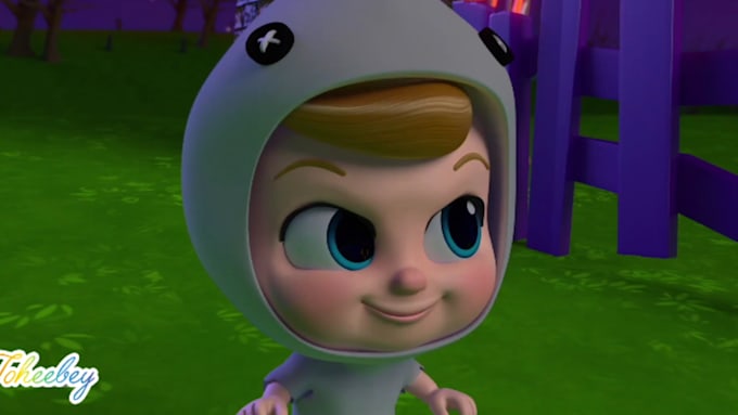 create 3d kids animation and 3d animation for kids