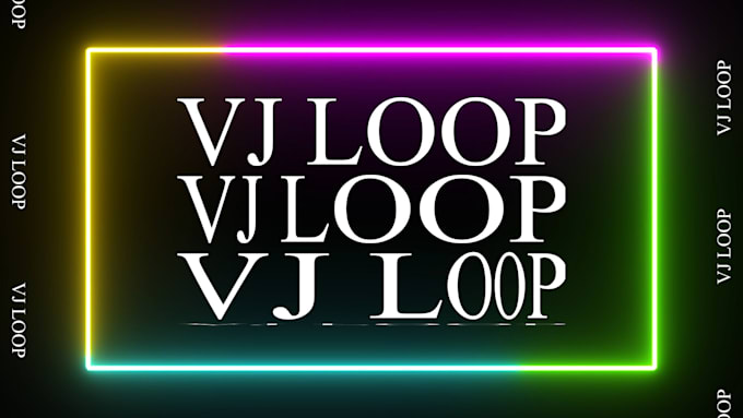 do vj loop visuals dj visuals loop logo animation