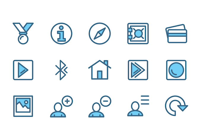 Do an animated web icon lottie, json and gif by Art_studio143 | Fiverr