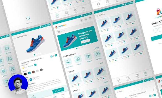 develop cross platform mobile application with flutter