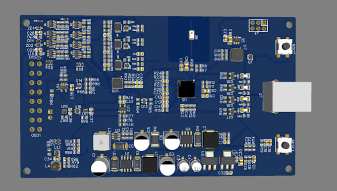 design pcb schematic and gerb in easyeda altium kicad