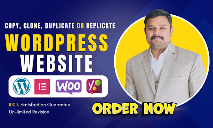 copy clone, duplicate or replicate wordpress website with elementor pro