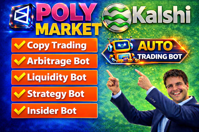 make auto trading bot for polymarket and kalshi