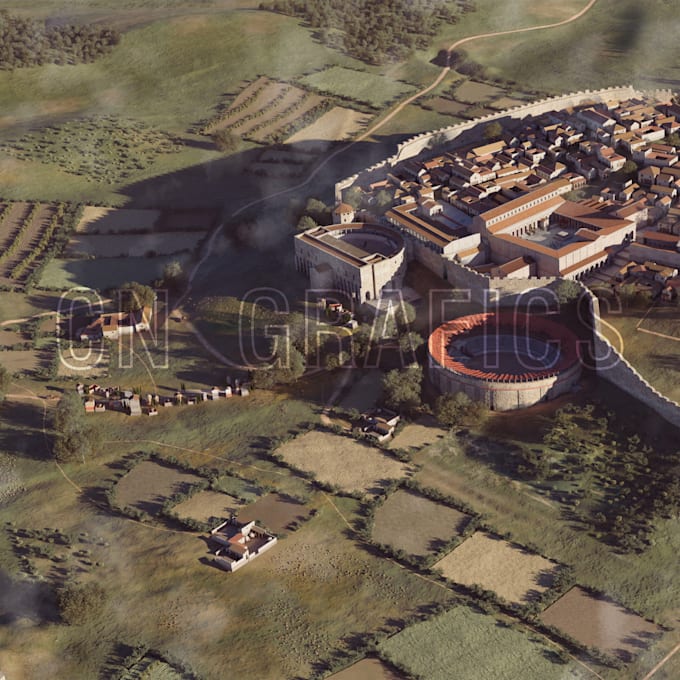 do 3d realistic historical and modern reconstruction