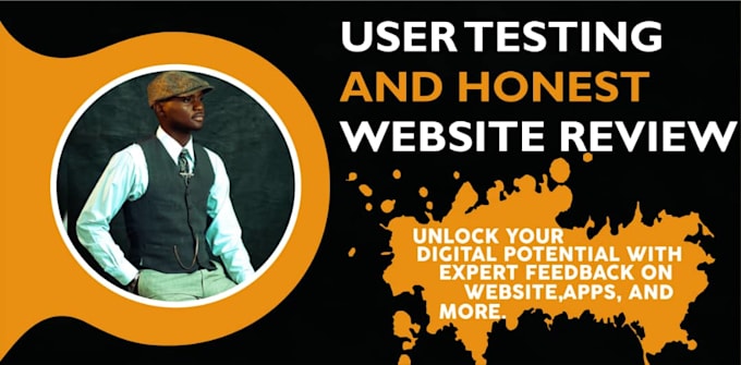do user testing and website review