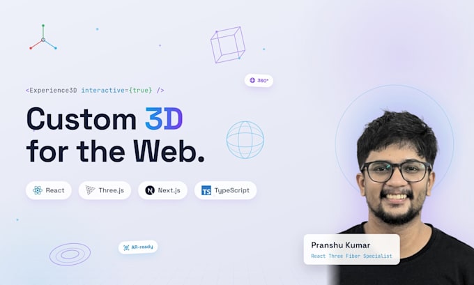 create responsive interactive 3d web applications with react and threejs