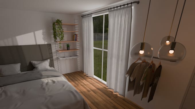 turn your interior designs into a 3d room