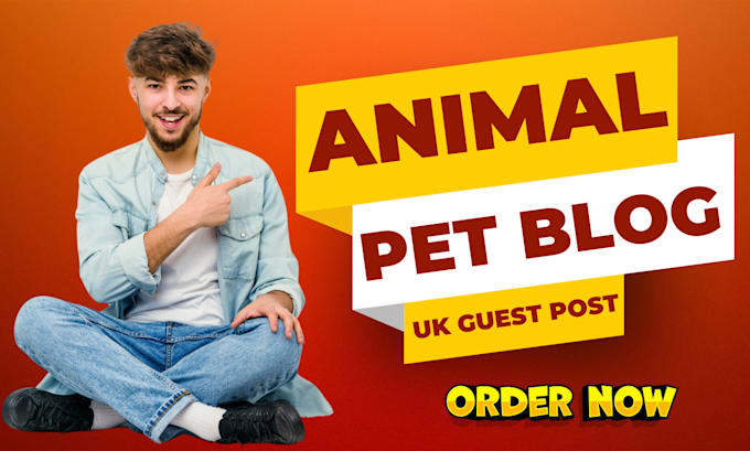 publish animal and pet blog article with UK guest post backlink
