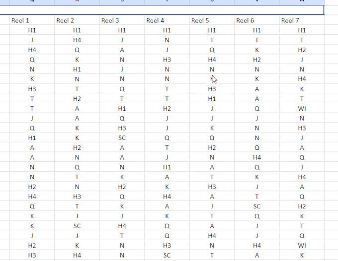 develop slot math model