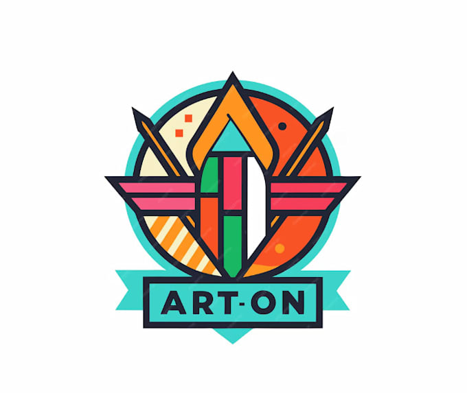 design aesthetics art school logo for you