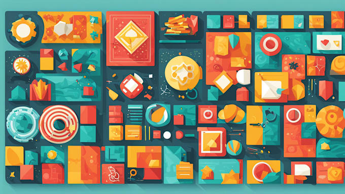 design vector flat design patterns