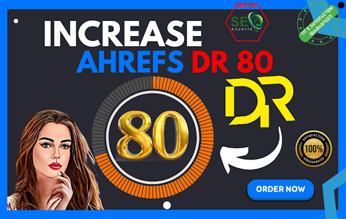 increase your ahrefs DR 0 to 80 plus within 15 days