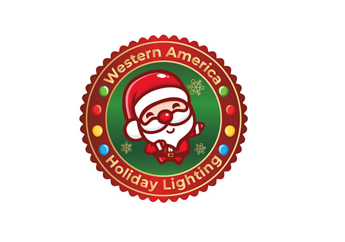 christmas light installation removal company logo