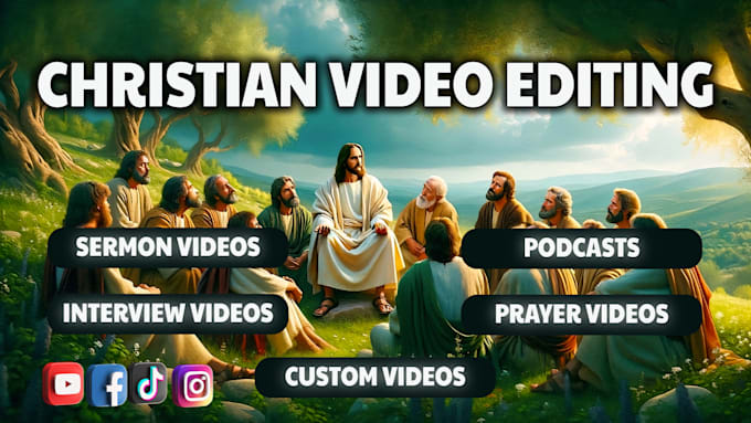 professionally edit your church sermon videos in tamil