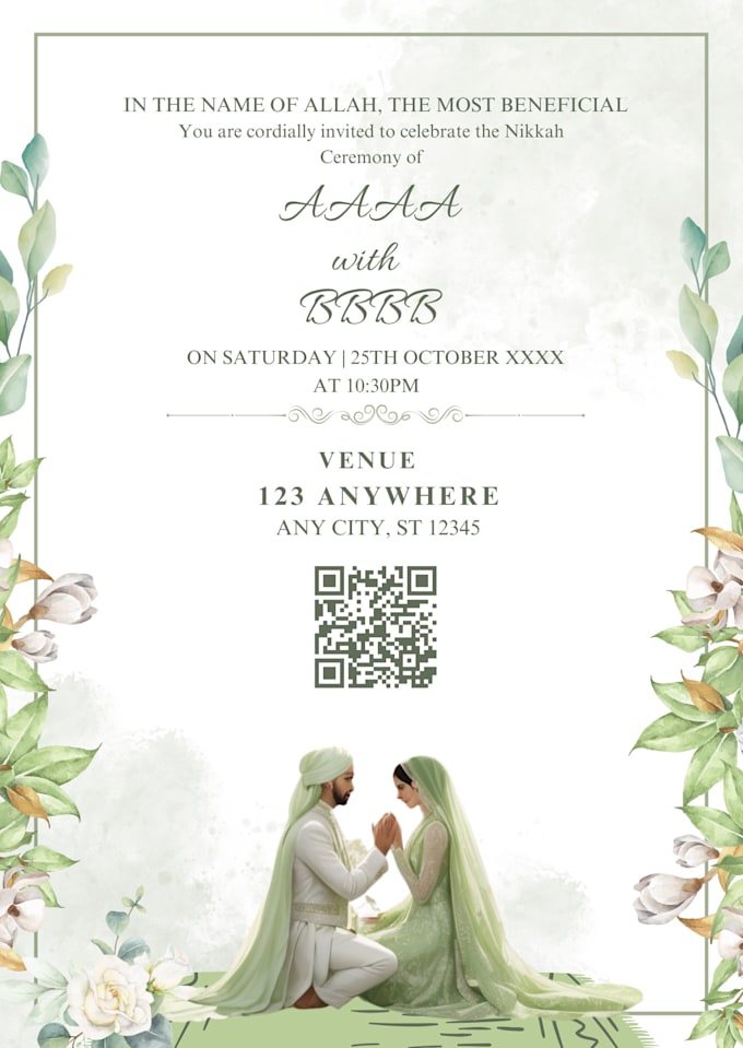 make digital wedding card