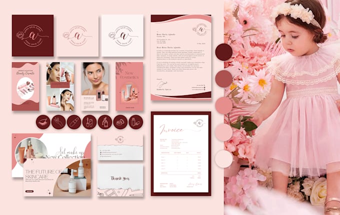 design a new logo and branding kit for you
