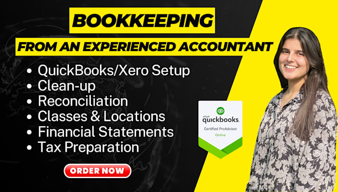 do bookkeeping for UK company using quickbooks online
