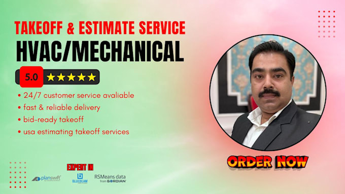do professional hvac material take off and cost estimation