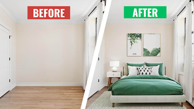 do real estate virtual staging for your listing
