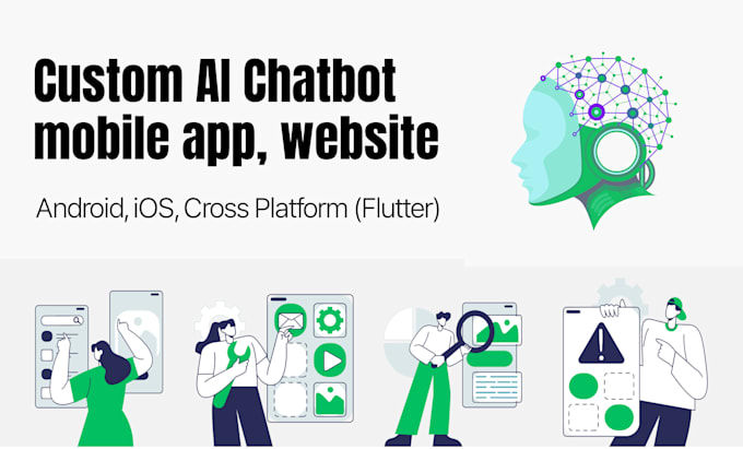 develop ai chatgpt mobile app or website ai saas app ai chatbot ai software