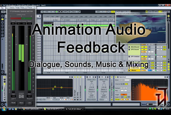 Help you make you animations sound fantastic by Jabunaudio | Fiverr